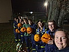 Schaurig-schöner Halloween-Dienst der THW-Jugend Frankfurt.