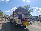 Der LKW-LdKr macht geschmückt richtig was her.